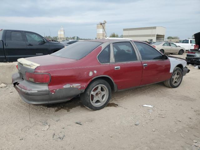 1G1BL52P3TR152631 - 1996 CHEVROLET CAPRICE / CLASSIC SS RED photo 3