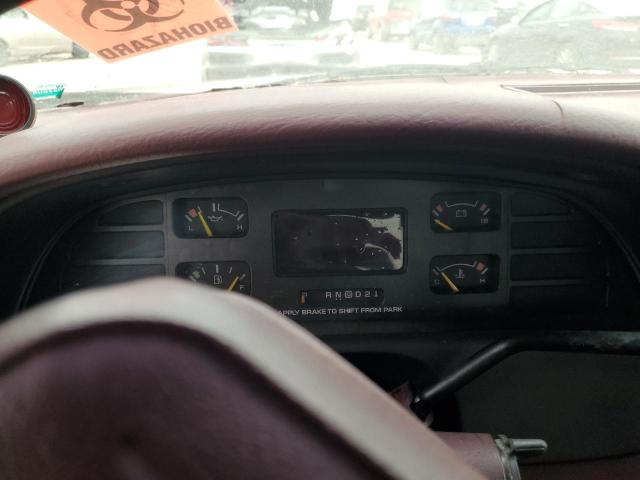 1G1BL52P3TR152631 - 1996 CHEVROLET CAPRICE / CLASSIC SS RED photo 9