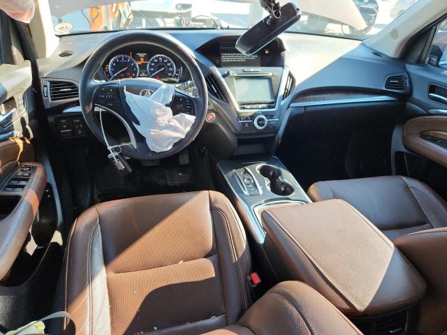 5J8YD4H55KL031911 - 2019 ACURA MDX TECHNOLOGY Marrón foto 8