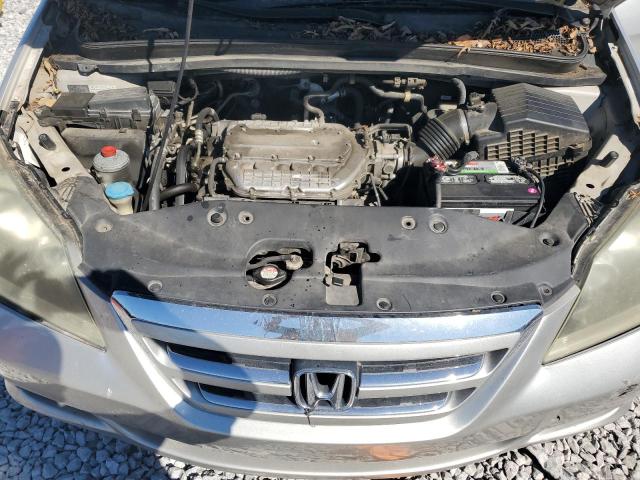 5FNRL38487B131454 - 2007 HONDA ODYSSEY EX SILVER photo 12