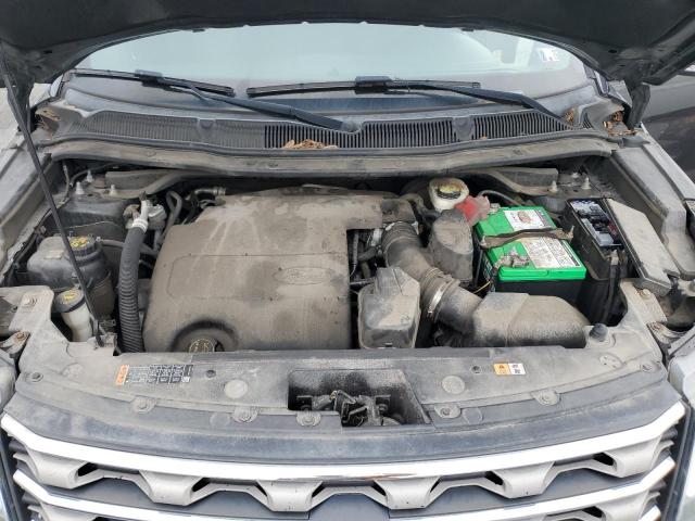 1FM5K8D83GGC52840 - 2016 FORD EXPLORER XLT Szary zdjęcie 12