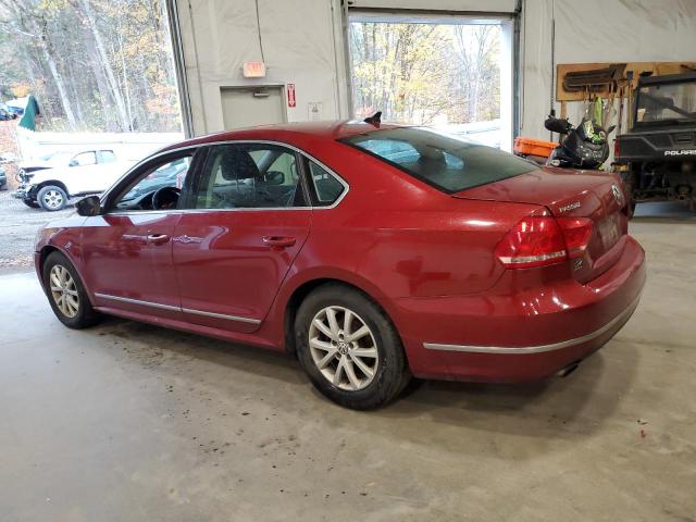 1VWBT7A33FC013511 - 2015 VOLKSWAGEN PASSAT SE RED photo 2