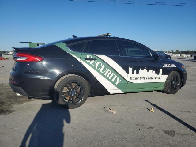 3FA6P0HD1LR250872 - 2020 FORD FUSION SE BLACK photo 3