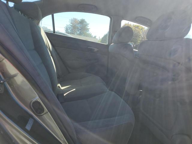 2HGFA16518H306875 - 2008 HONDA CIVIC LX ნაცრისფერი ფოტო 10