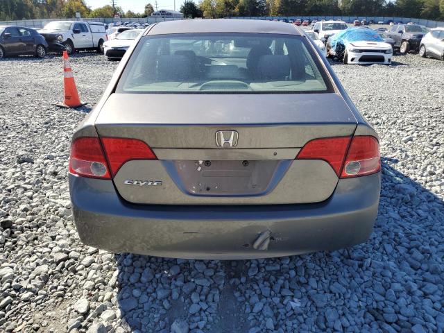 2HGFA16518H306875 - 2008 HONDA CIVIC LX ნაცრისფერი ფოტო 6