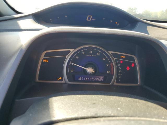 2HGFA16518H306875 - 2008 HONDA CIVIC LX ნაცრისფერი ფოტო 9