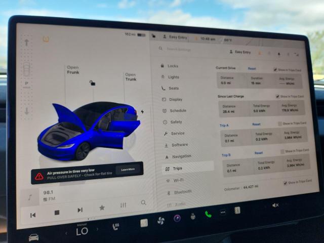 5YJ3E1EA1RF834816 - 2024 TESLA MODEL 3 رمادي صورة 9