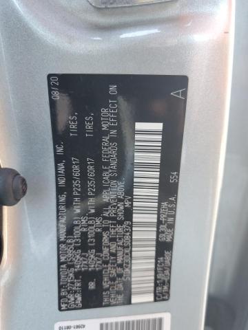 5TDKZ3DCXLS084379 - 2020 TOYOTA SIENNA LE SILVER photo 13