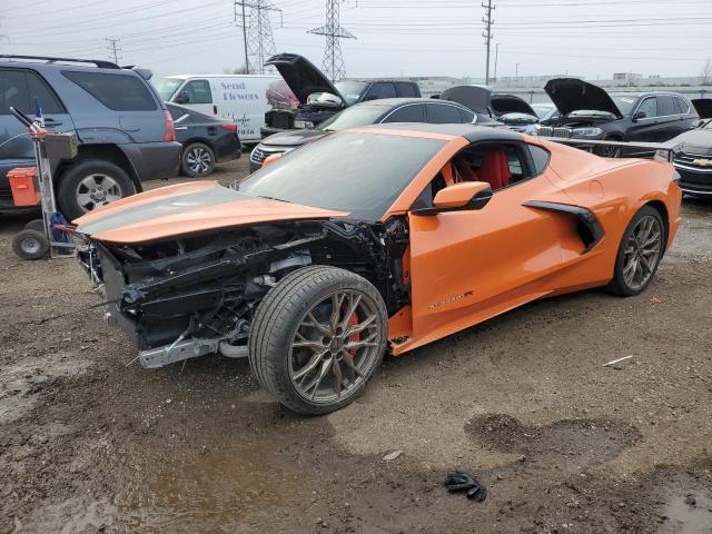 1G1YA2D43R5105116 - 2024 CHEVROLET CORVETTE STINGRAY 1LT ORANGE photo 1