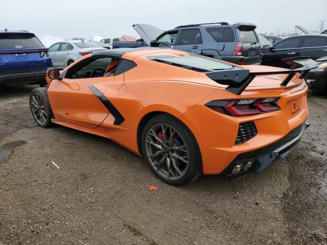 1G1YA2D43R5105116 - 2024 CHEVROLET CORVETTE STINGRAY 1LT ORANGE photo 2