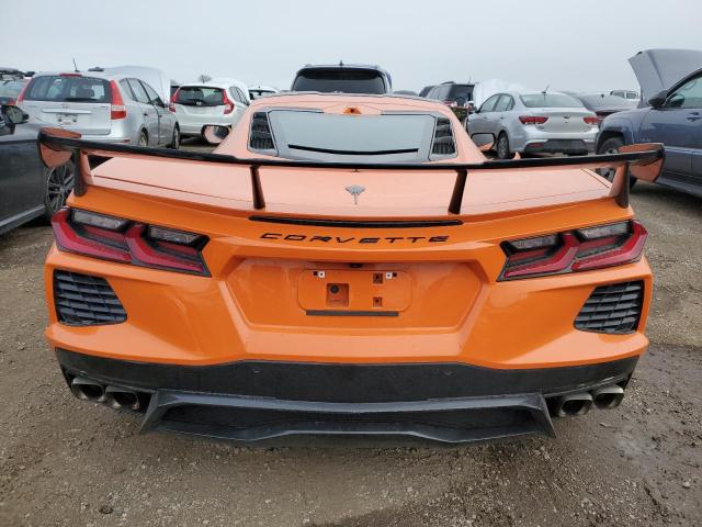 1G1YA2D43R5105116 - 2024 CHEVROLET CORVETTE STINGRAY 1LT ORANGE photo 6