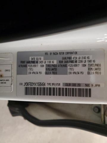 JM3KFBCM1K1595494 - 2019 MAZDA CX-5 TOURING Սպիտակ լուսանկար 13