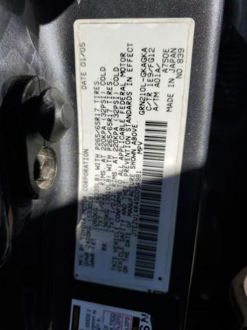 JTEZU14R450054981 - 2005 TOYOTA 4RUNNER SR5 Boz foto 12