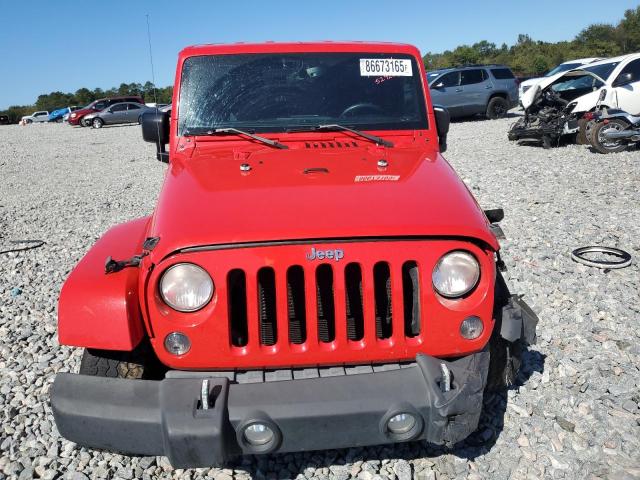 1C4HJWEG6FL529209 - 2015 JEEP WRANGLER U SAHARA RED photo 5