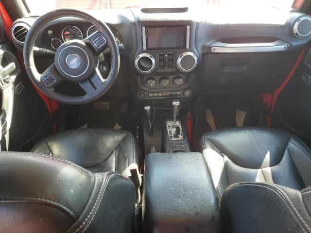 1C4HJWEG6FL529209 - 2015 JEEP WRANGLER U SAHARA RED photo 8