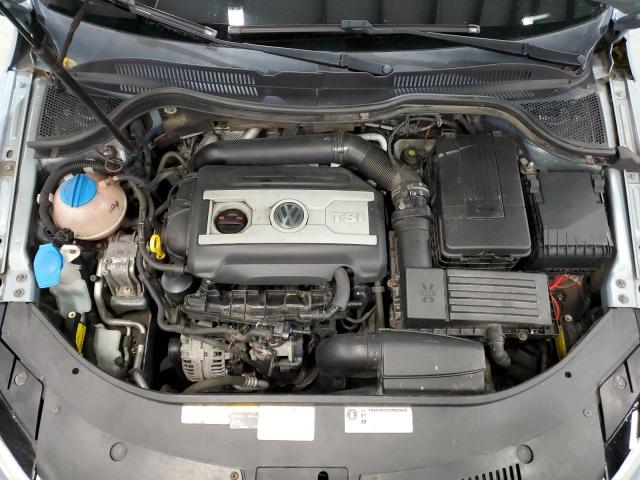 WVWBP7ANXDE569616 - 2013 VOLKSWAGEN CC SPORT BLUE photo 11