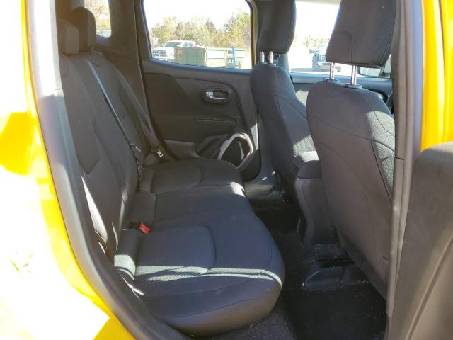 ZACCJBAB5HPE69919 - 2017 JEEP RENEGADE SPORT YELLOW photo 11