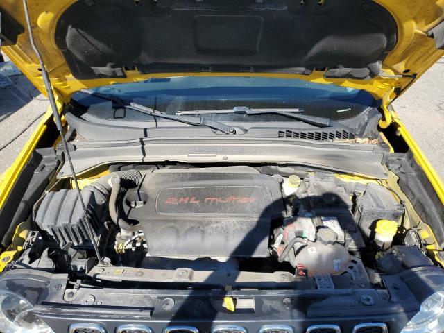 ZACCJBAB5HPE69919 - 2017 JEEP RENEGADE SPORT YELLOW photo 12