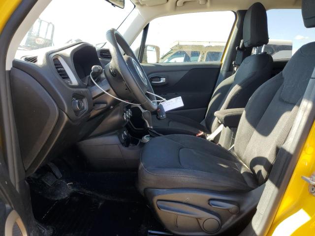 ZACCJBAB5HPE69919 - 2017 JEEP RENEGADE SPORT YELLOW photo 7