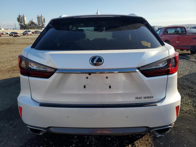 2T2ZZMCA0JC100336 - 2018 LEXUS RX 350 BASE WHITE photo 6