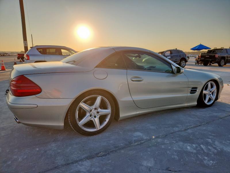 WDBSK75F73F008797 - 2003 MERCEDES-BENZ SL 500R ვერცხლისფერი ფოტო 3