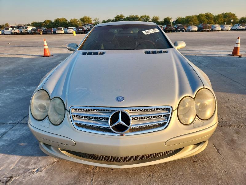 WDBSK75F73F008797 - 2003 MERCEDES-BENZ SL 500R ვერცხლისფერი ფოტო 5