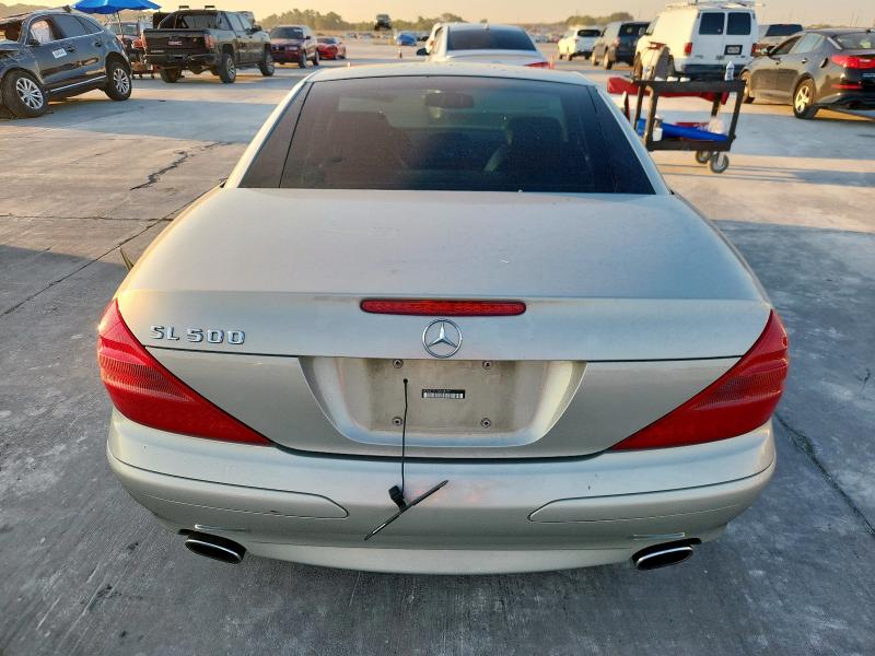 WDBSK75F73F008797 - 2003 MERCEDES-BENZ SL 500R ვერცხლისფერი ფოტო 6