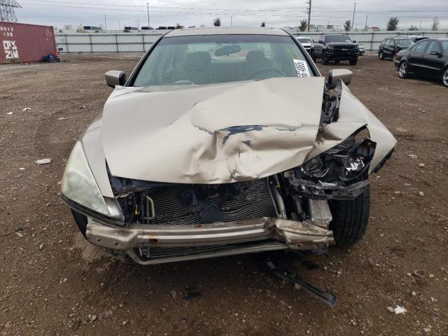 1HGCM56653A001168 - 2003 HONDA ACCORD EX ბეჟი ფოტო 5