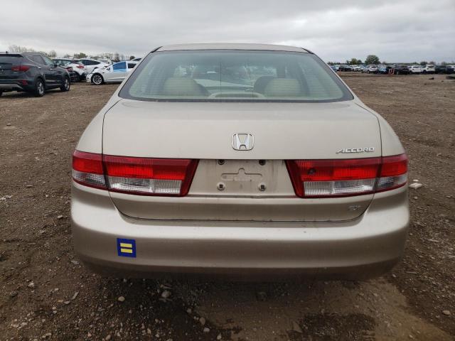 1HGCM56653A001168 - 2003 HONDA ACCORD EX ბეჟი ფოტო 6