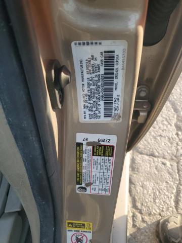 1NXBU40EX9Z019253 - 2009 TOYOTA COROLLA BASE Qəhvəyi foto 12