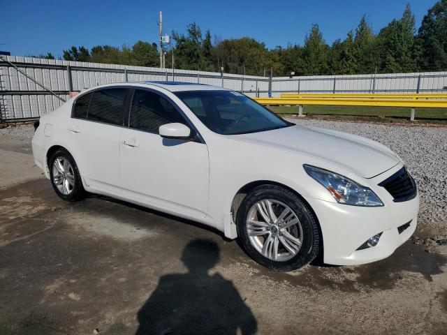 JN1CV6AP3BM301079 - 2011 INFINITI G37 BASE WHITE photo 4