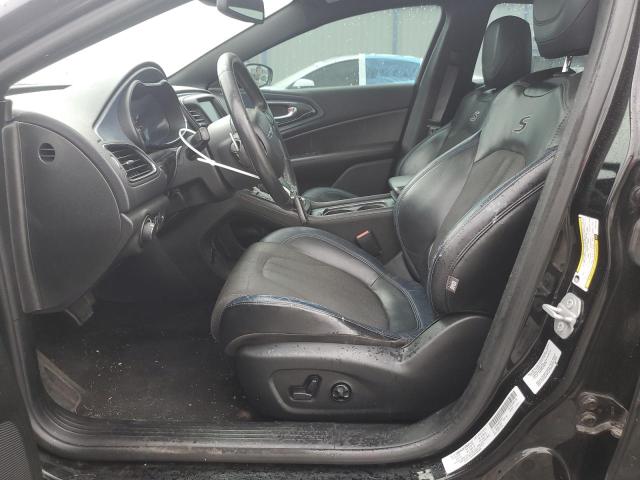 1C3CCCBG8FN597303 - 2015 CHRYSLER 200 S BLACK photo 7