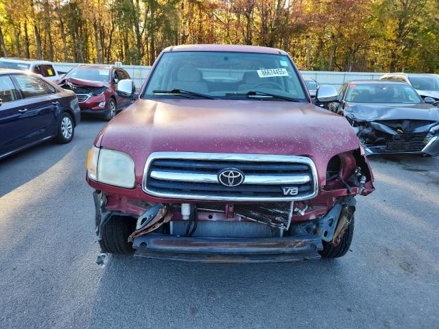 5TBRT34152S240558 - 2002 TOYOTA TUNDRA ACCESS CAB Бордовый фото 5