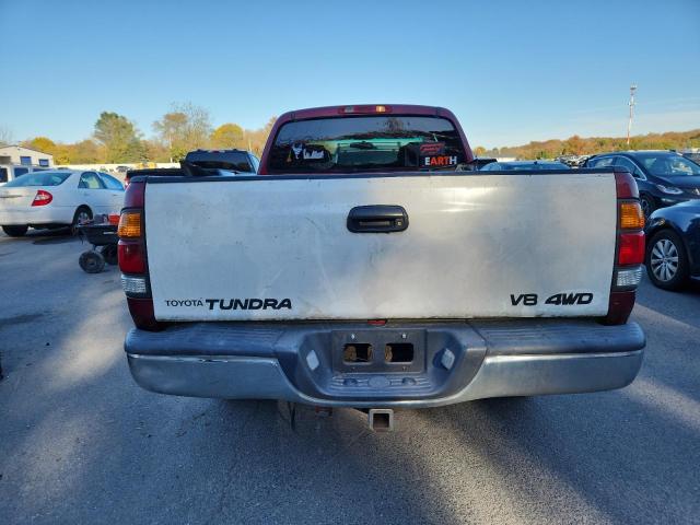 5TBRT34152S240558 - 2002 TOYOTA TUNDRA ACCESS CAB Бордовый фото 6