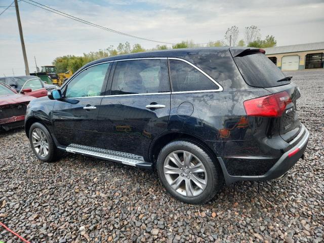 2HNYD2H50AH500119 - 2010 ACURA MDX ADVANCE BLACK photo 2