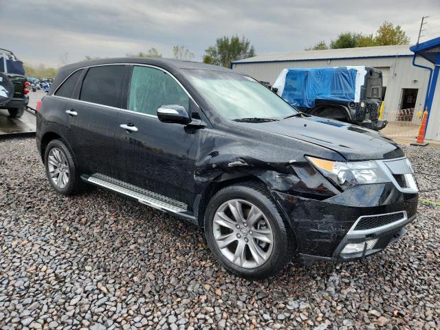2HNYD2H50AH500119 - 2010 ACURA MDX ADVANCE BLACK photo 4