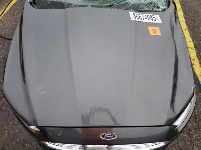 3FA6P0H78FR243710 - 2015 FORD FUSION SE GRAY photo 11