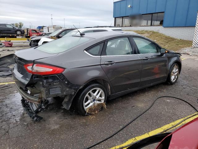 3FA6P0H78FR243710 - 2015 FORD FUSION SE GRAY photo 3