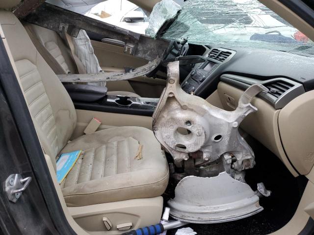 3FA6P0H78FR243710 - 2015 FORD FUSION SE GRAY photo 7