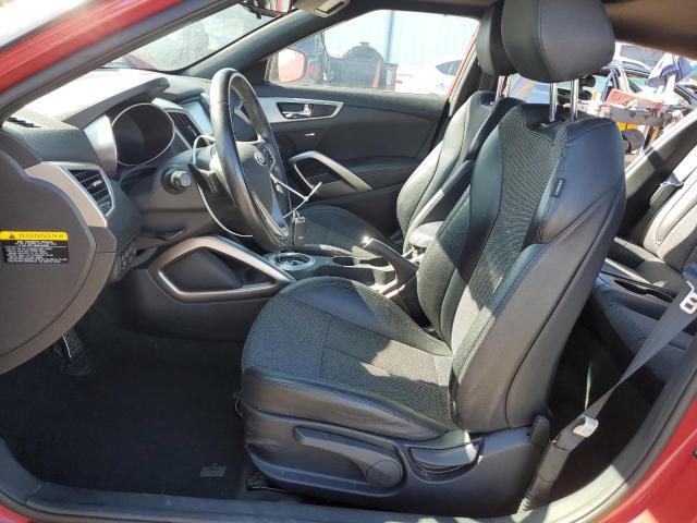 KMHTC6AD0GU296645 - 2016 HYUNDAI VELOSTER წითელი ფოტო 7