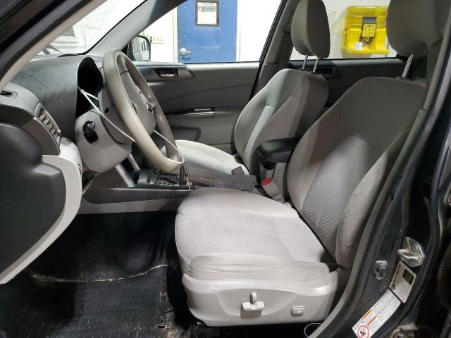 JF2SHBDC8BH751371 - 2011 SUBARU FORESTER 2.5X PREMIUM გრაფიტი ფოტო 7