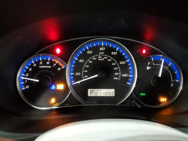 JF2SHBDC8BH751371 - 2011 SUBARU FORESTER 2.5X PREMIUM გრაფიტი ფოტო 9