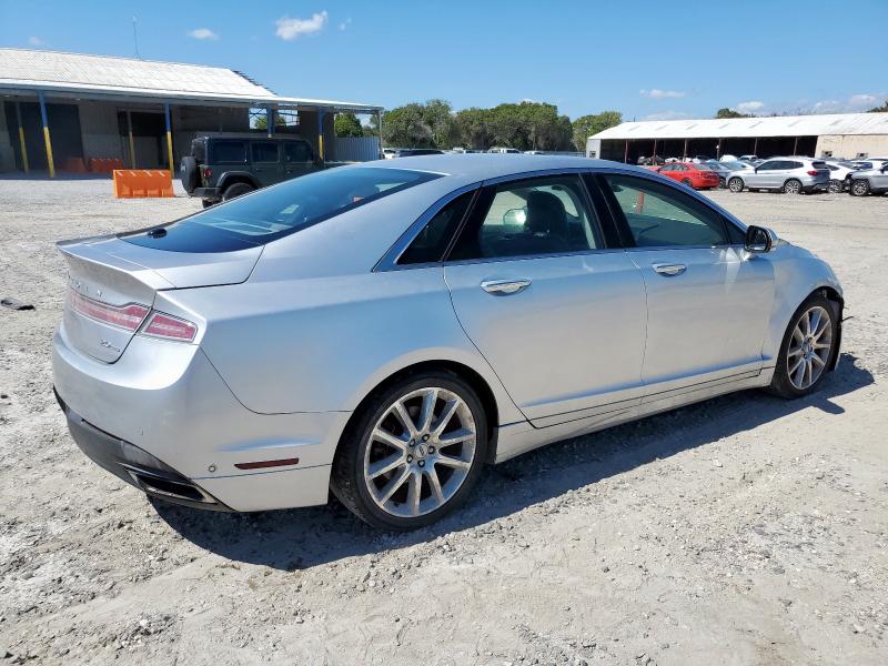 3LN6L2G9XER809123 - 2014 LINCOLN MKZ SILVER photo 3