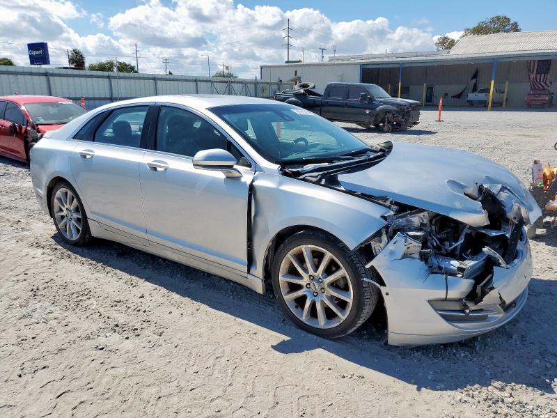 3LN6L2G9XER809123 - 2014 LINCOLN MKZ SILVER photo 4