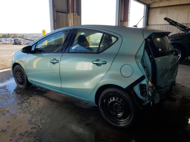 JTDKDTB34D1044525 - 2013 TOYOTA PRIUS C 青绿色 照片 2