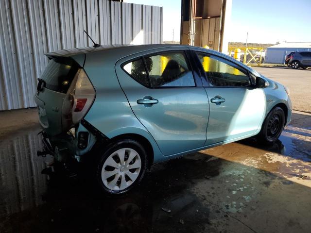 JTDKDTB34D1044525 - 2013 TOYOTA PRIUS C 青绿色 照片 3