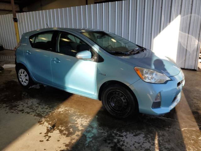 JTDKDTB34D1044525 - 2013 TOYOTA PRIUS C 青绿色 照片 4