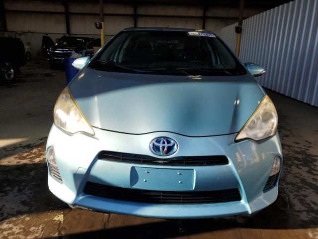JTDKDTB34D1044525 - 2013 TOYOTA PRIUS C 青绿色 照片 5