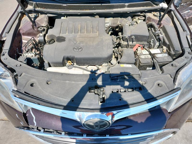 4T1BK1EB6JU284601 - 2018 TOYOTA AVALON XLE PURPLE photo 11