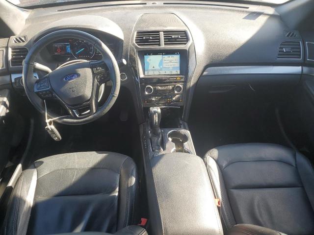 1FM5K8D81JGB24751 - 2018 FORD EXPLORER XLT გრაფიტი ფოტო 8